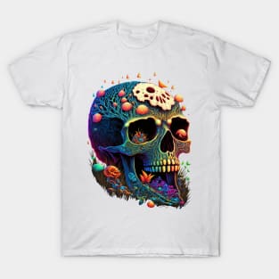 Psychodelic skull T-Shirt